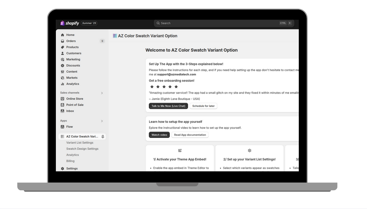 Custom Shopify App Solution